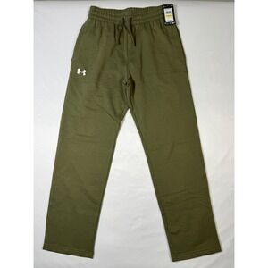 Under Armour Mens Rival Fleece Jogger Pants Olive Green M M M Style 1379658
